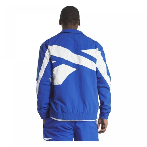 Reebok  IA2505 Classics Vector Track Jacket Blue ( S ) - Picture 2 of 4